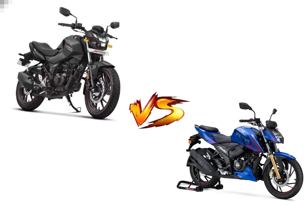 2023 Hero Xtreme 160R vs TVS Apache RTR 160R 4V