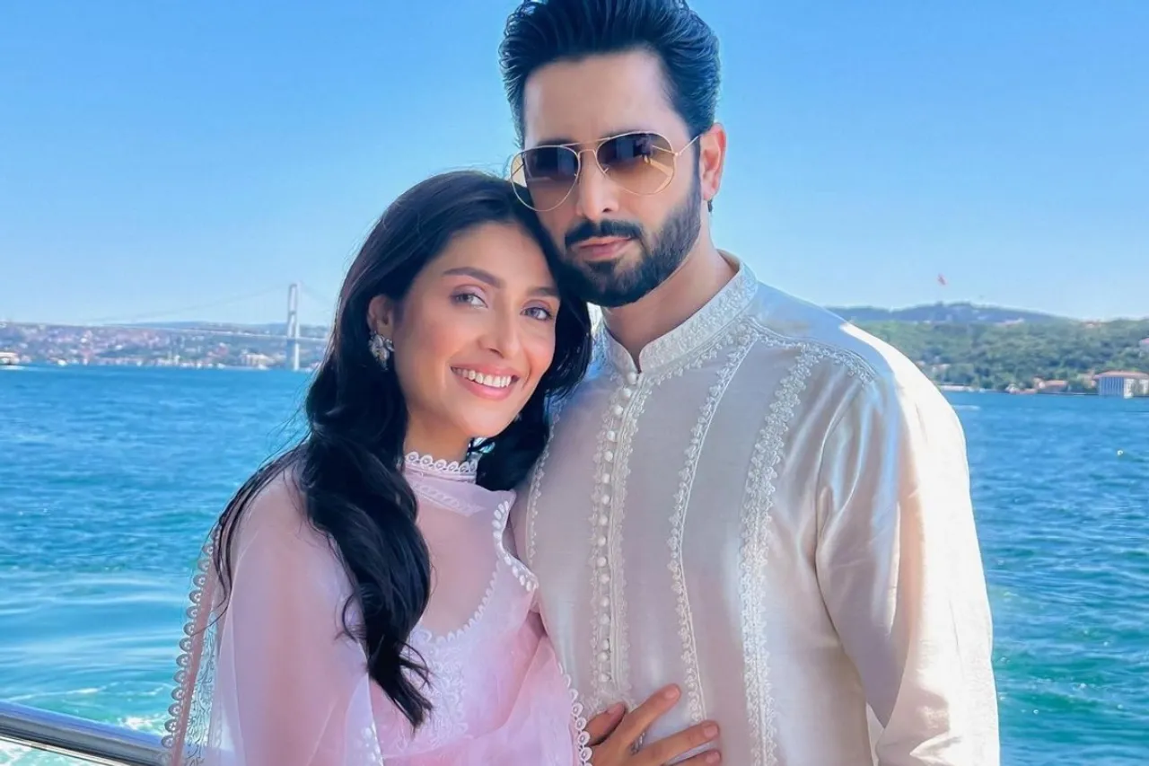 Ayeza Khan and Danish Taimoor