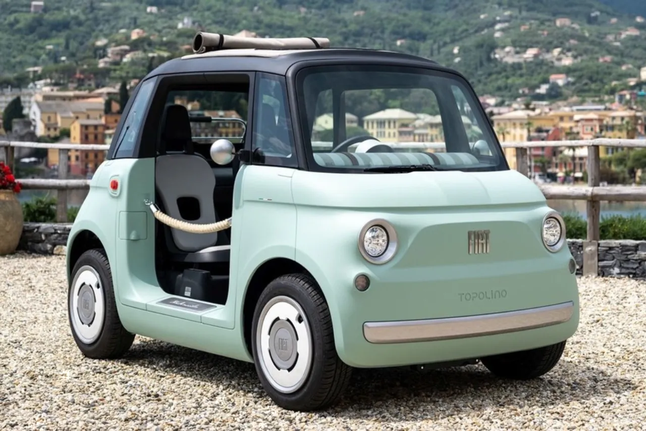 Fiat Topolino Ev car