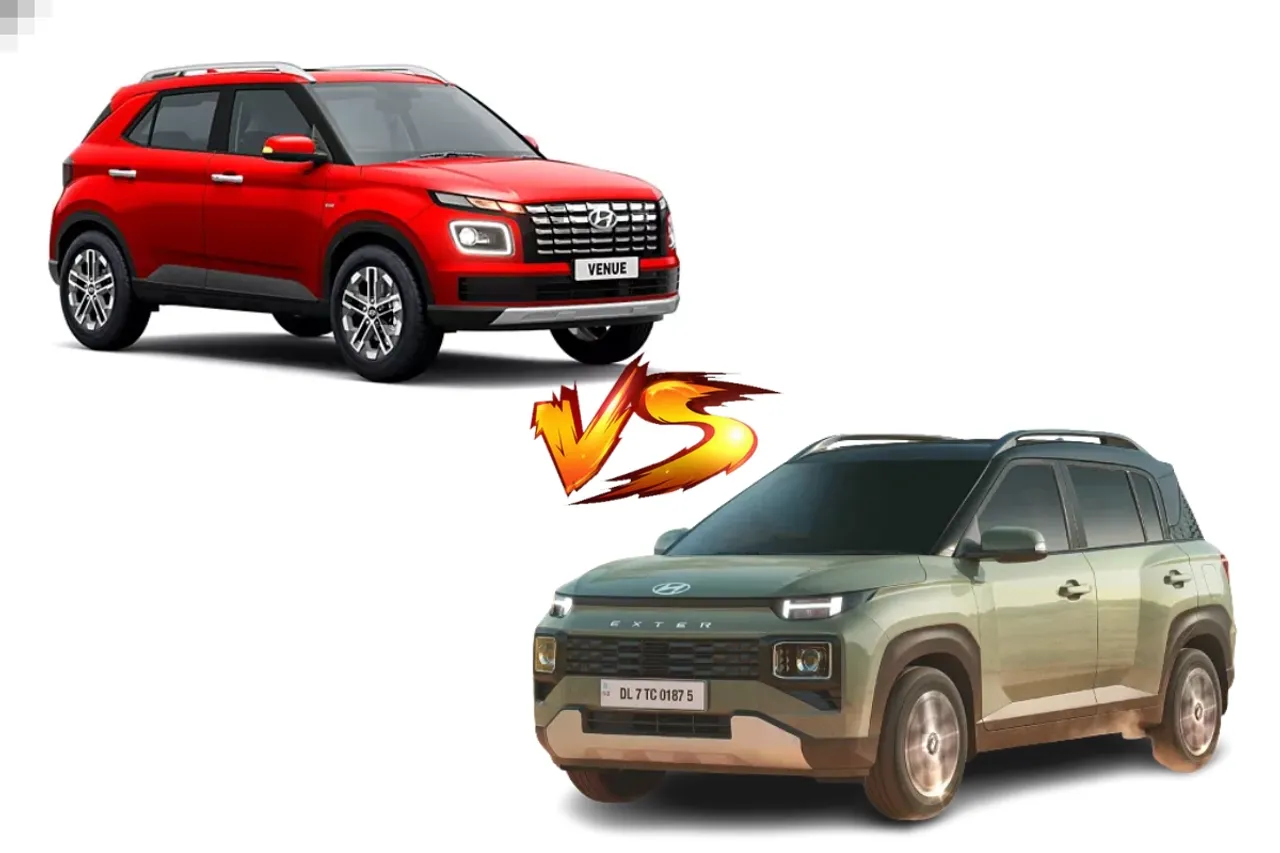 Hyundai Venue vs Hyundai Exter