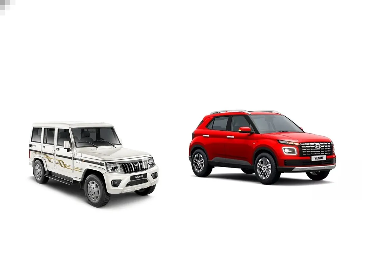 Mahindra Bolero Vs Hyundai Venue
