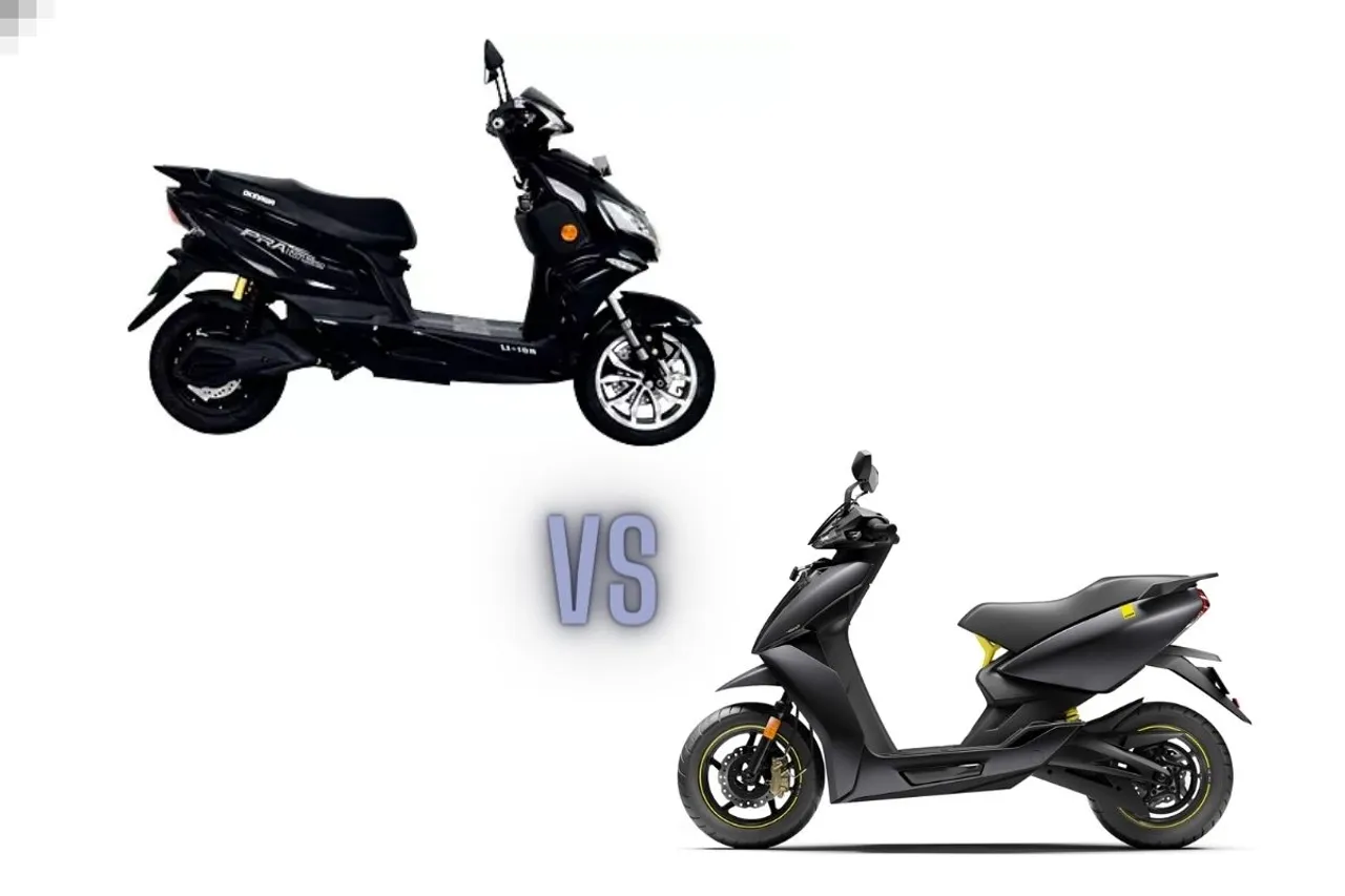 Okinawa Praise EV Vs Ather 450x EV