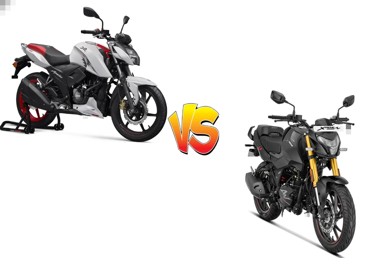TVS Apache RTR 160 4V vs Hero Xtreme 160R 4V