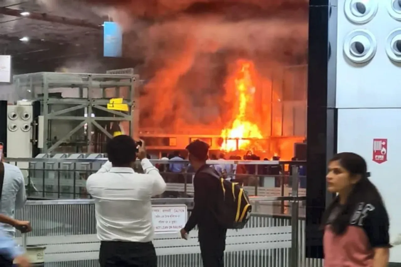 Airport fire