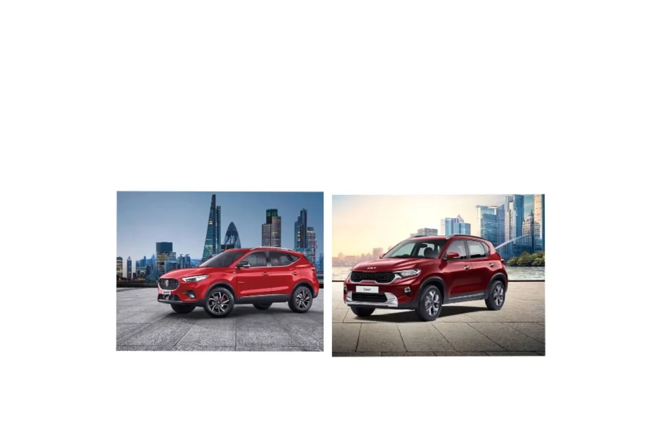 Kia Sonet DCT GTX+ vs MG Astor CVT Super