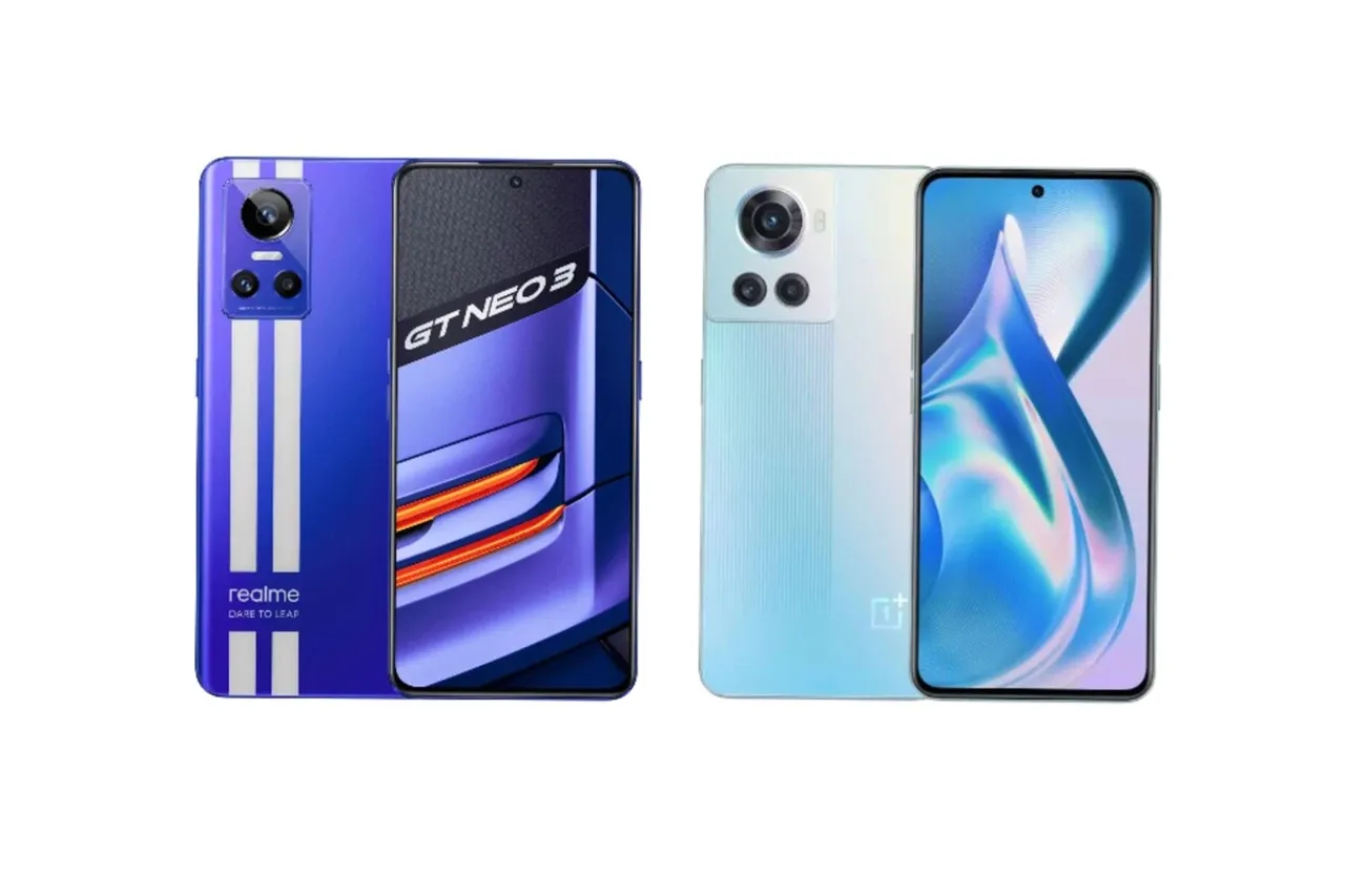 Realme GT Neo 3 5G vs OnePlus Ace 5G