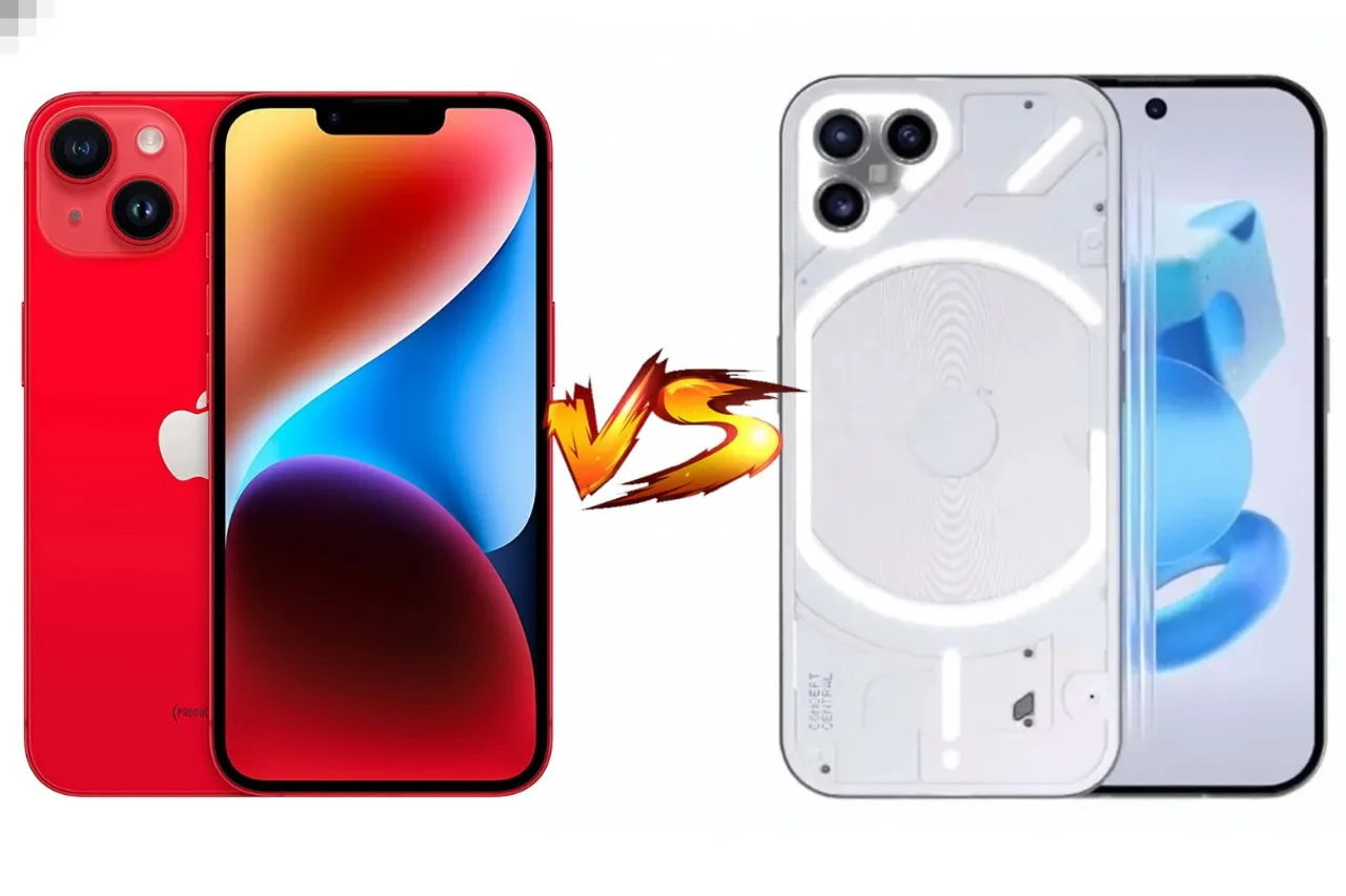 Apple iPhone 15 vs Nothing Phone 2