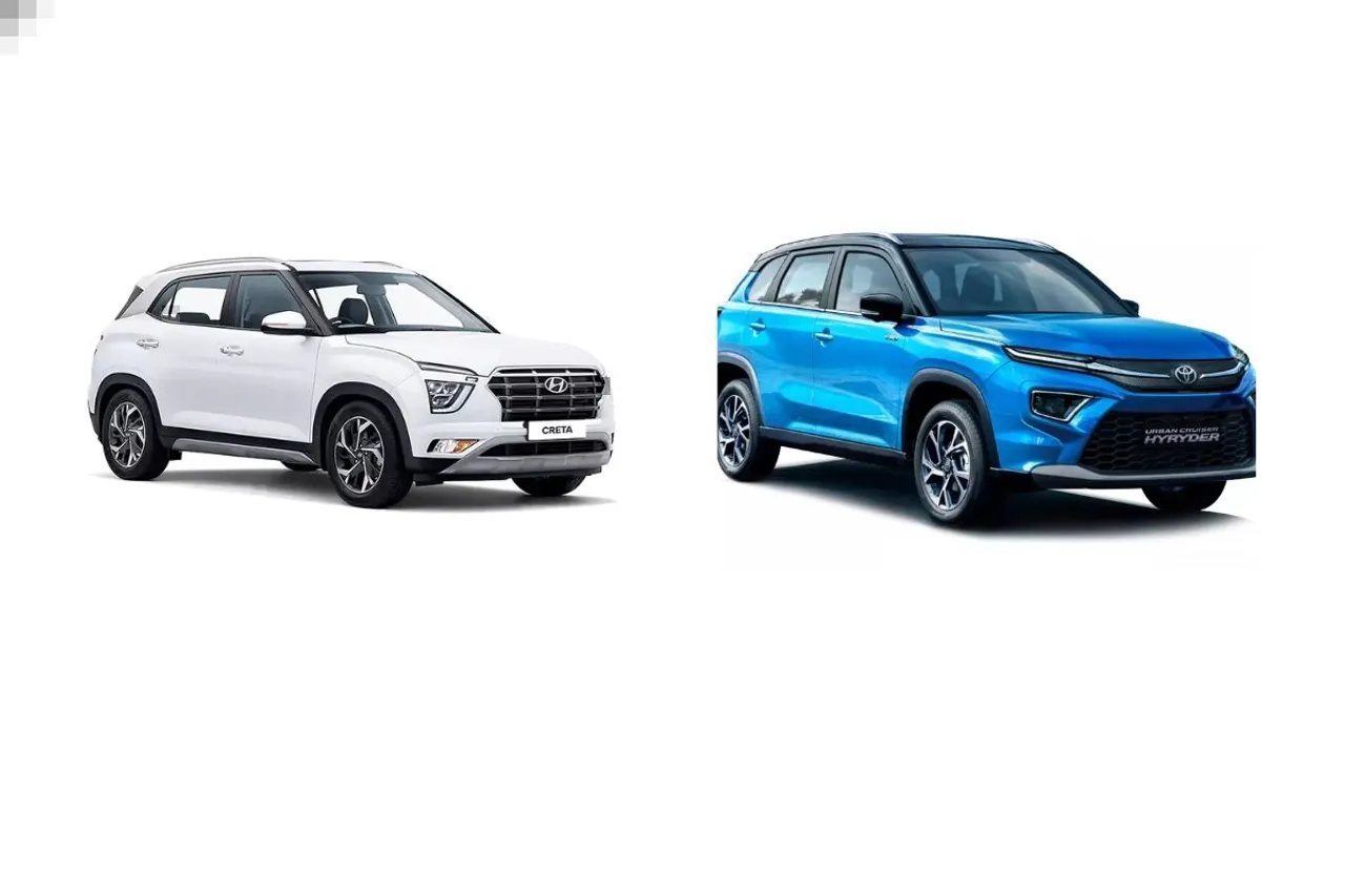 Hyundai Creta vs Toyota Hyryder