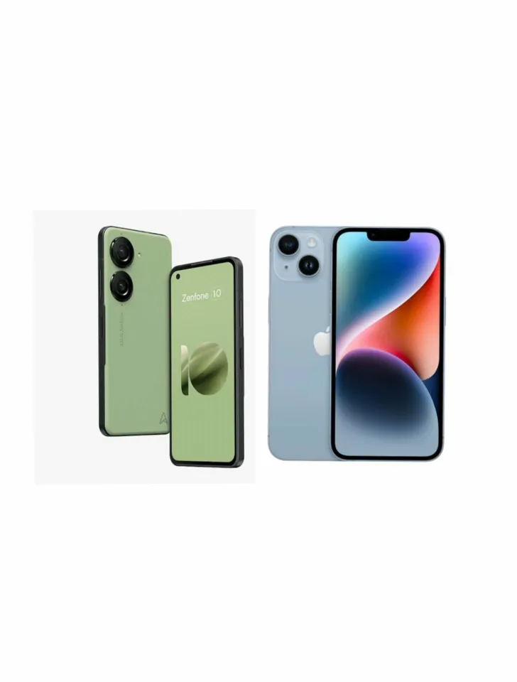 Asus Zenfone 10 vs Apple iPhone 14