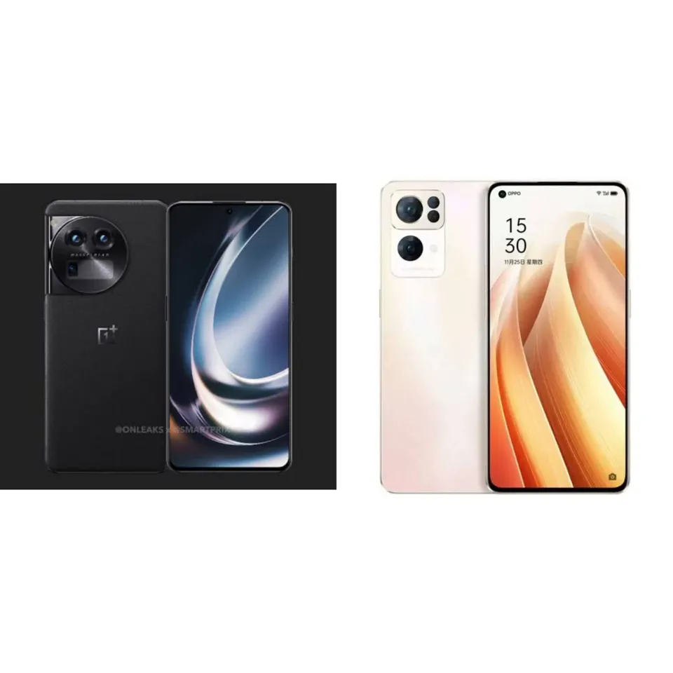 OnePlus 12 5G and Oppo Find X7 Pro
