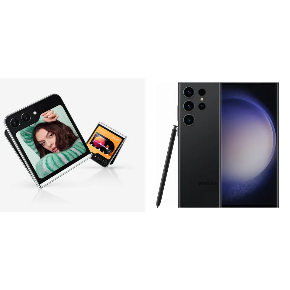 Samsung Galaxy Z Flip 5 vs Galaxy S23 Ultra