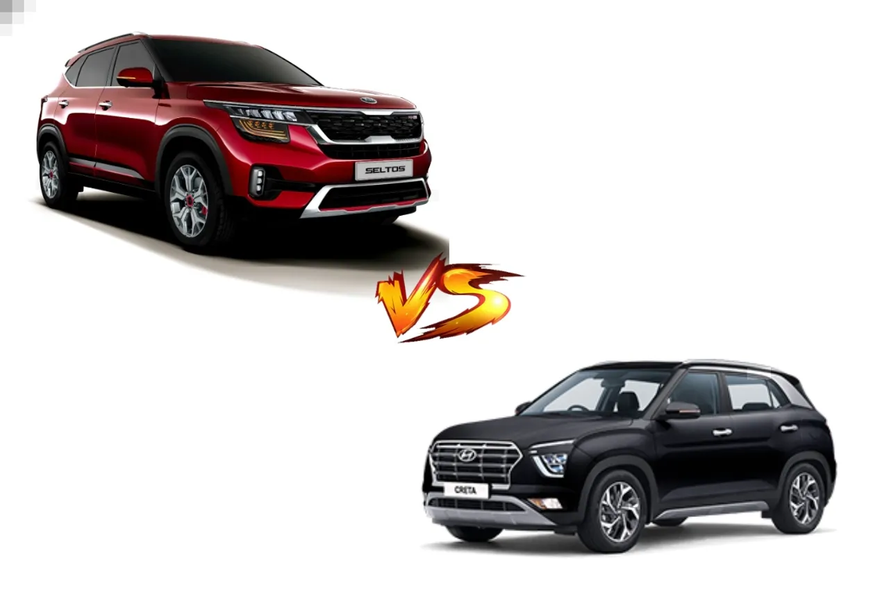 Kia Seltos Facelift vs Hyundai Creta