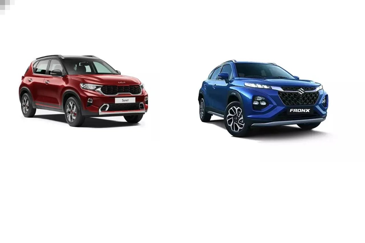 Kia Sonet Vs Maruti Fronx