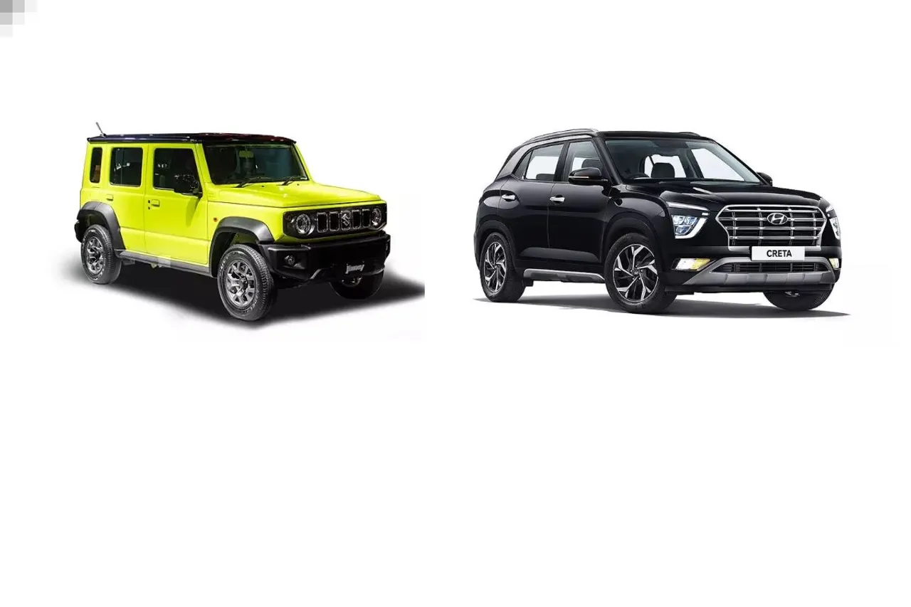 Maruti Jimny vs Hyundai Creta