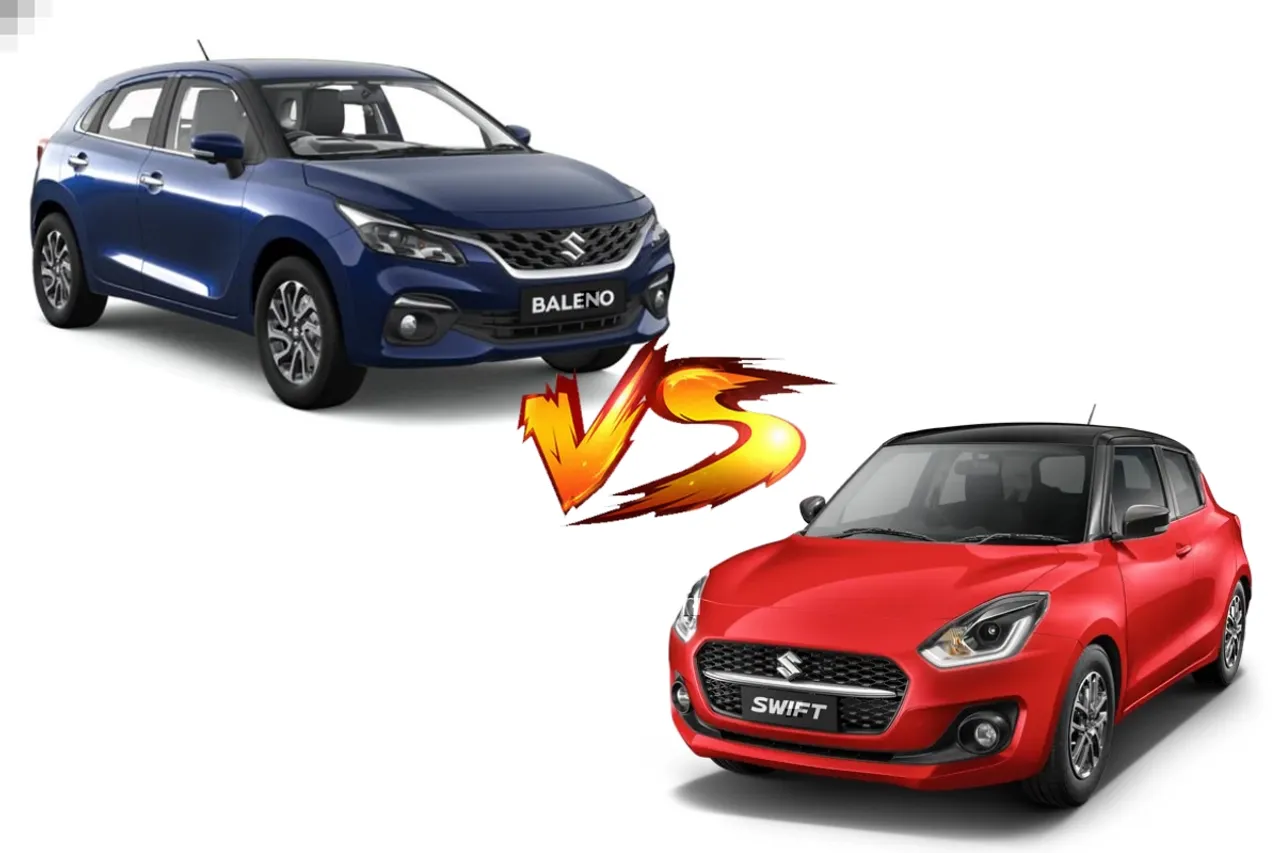 Maruti Suzuki Baleno vs Maruti Suzuki Swift