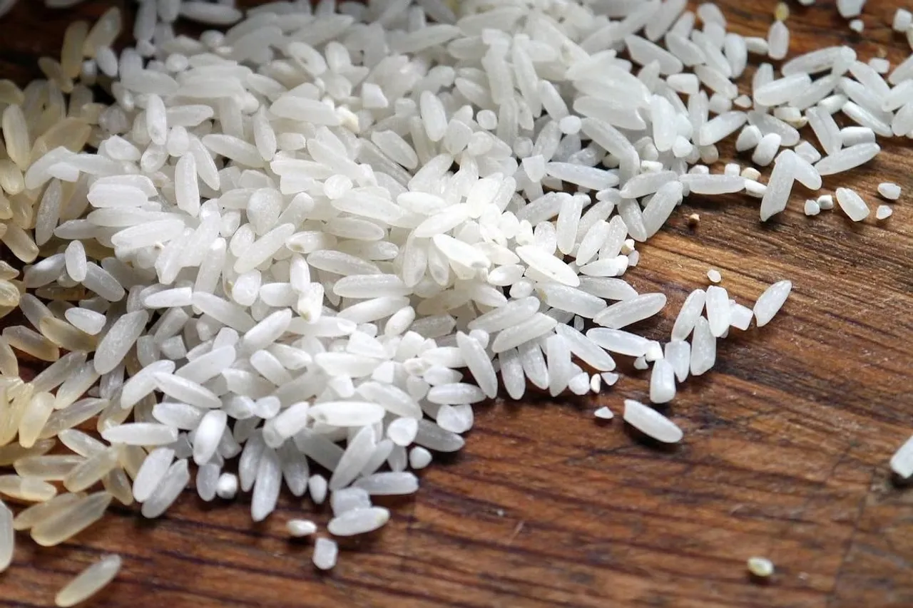 Export of non-basmati white rice