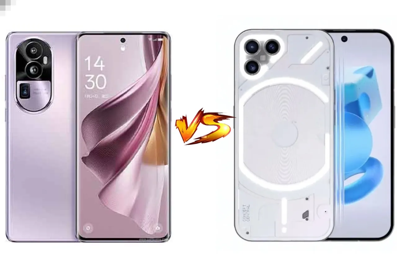 Oppo Reno 10 vs Nothing Phone 2