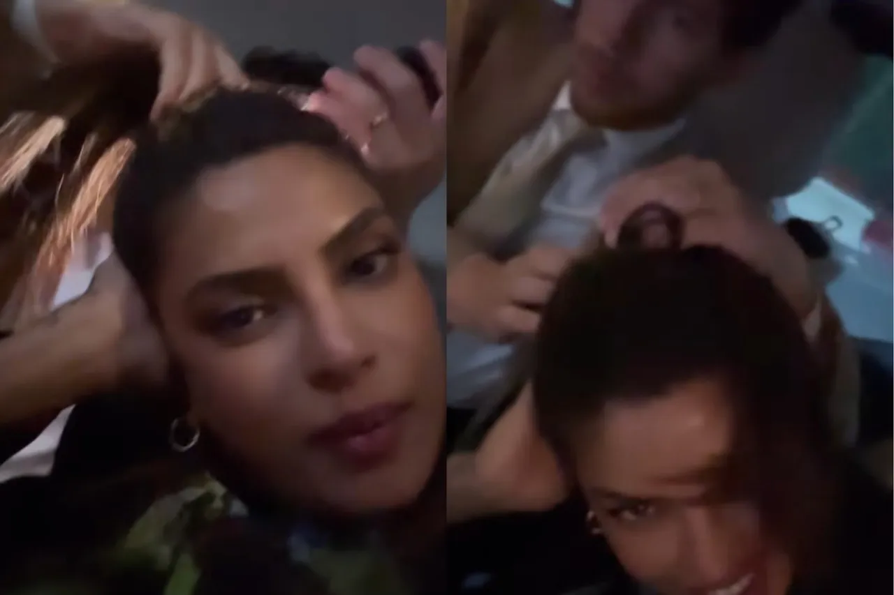 Priyanka Chopra and Nick Jonas