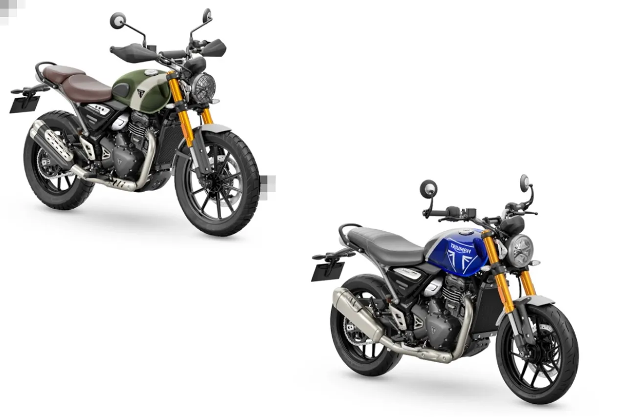 Triumph Scrambler 400 X & Triumph Speed 400