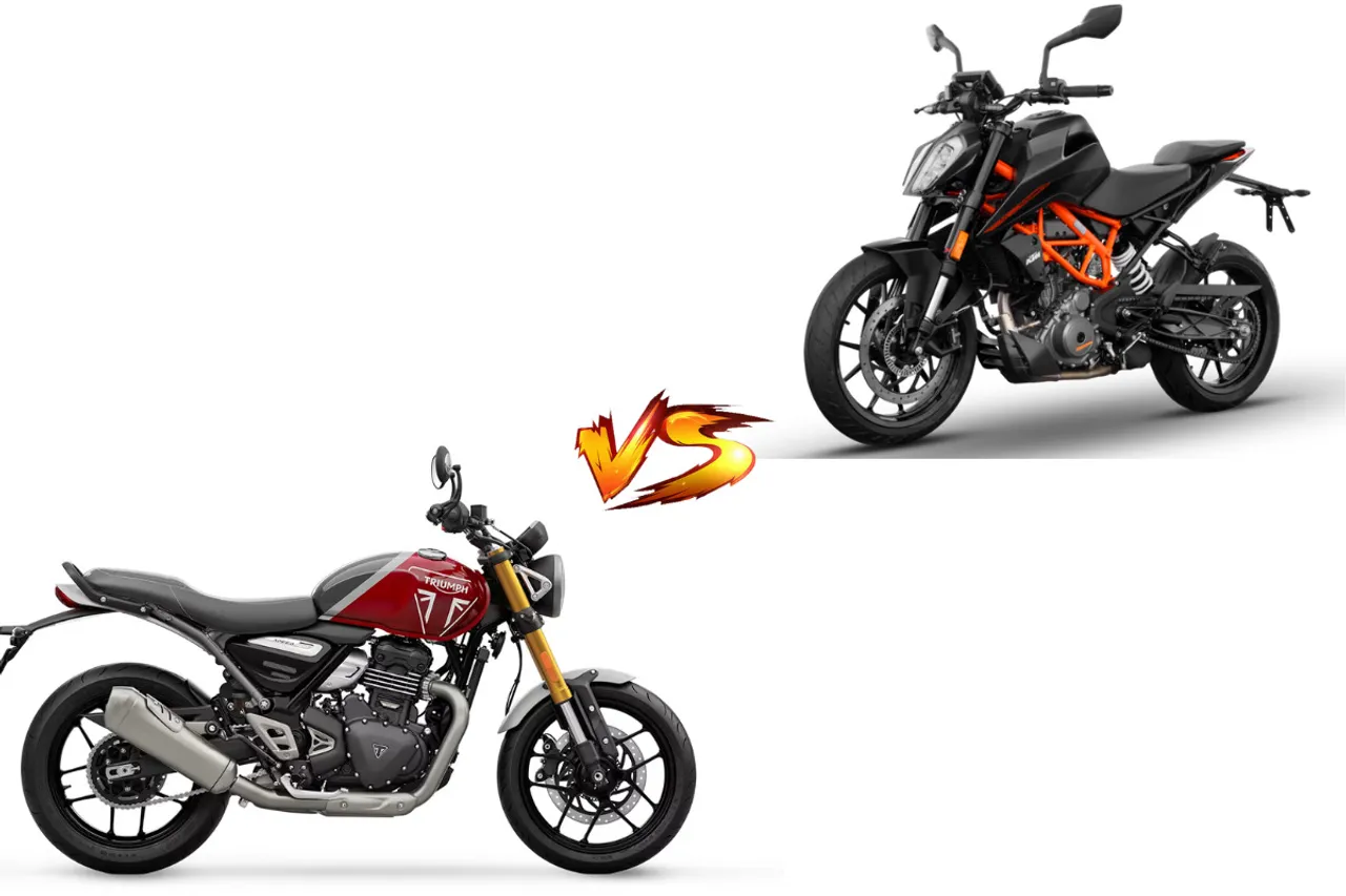 KTM Duke 390 vs Triumph Speed 400