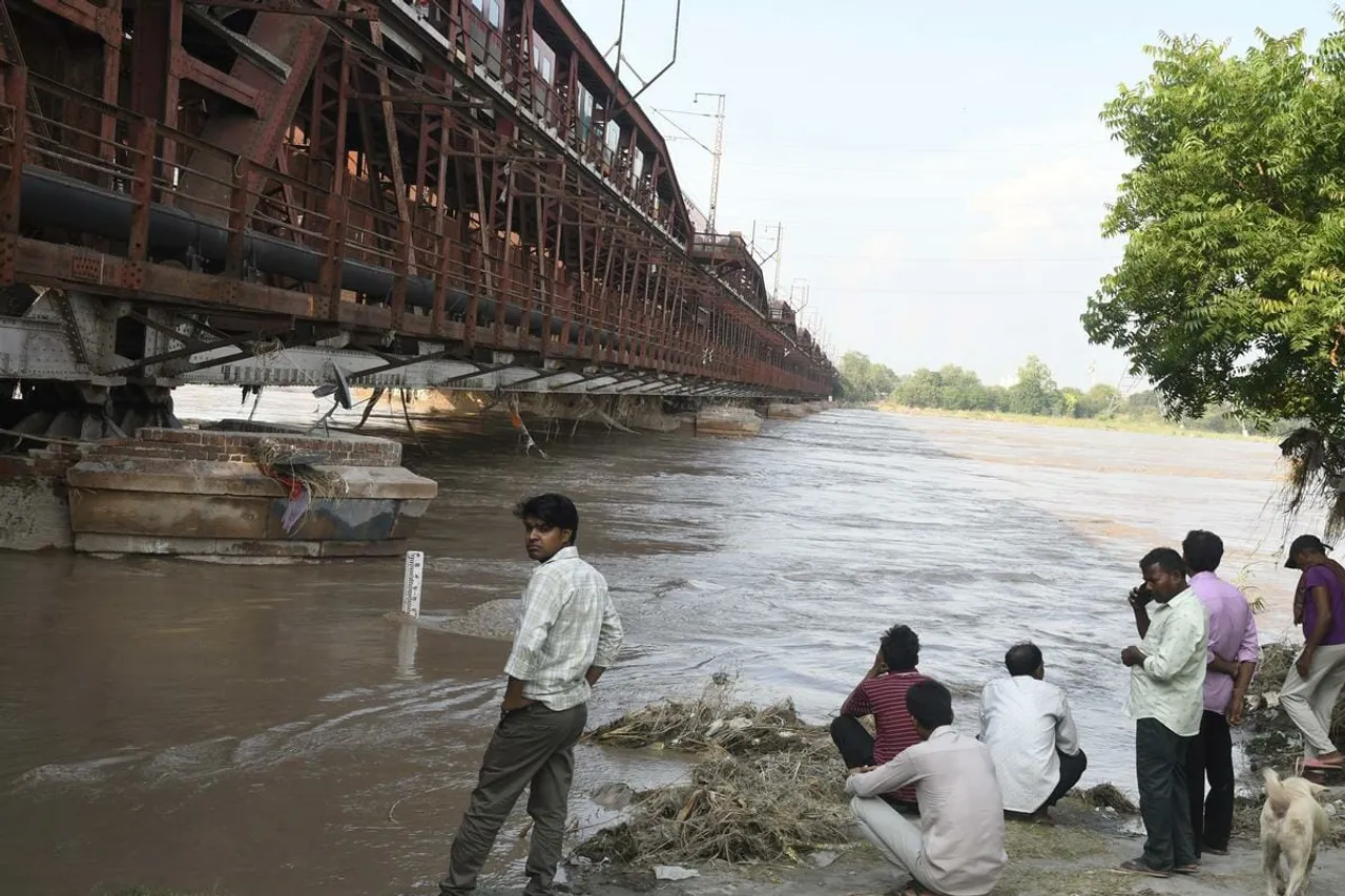 Yamuna water level