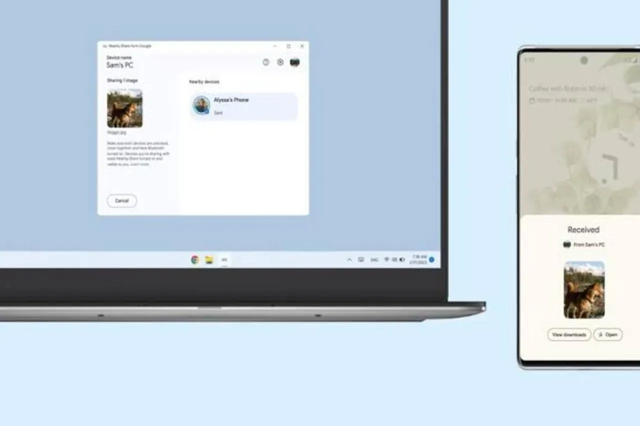 Google Nearby Share for Windows