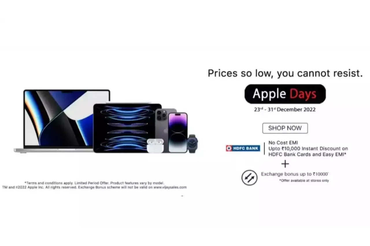 Apple Days on Vijay Sales