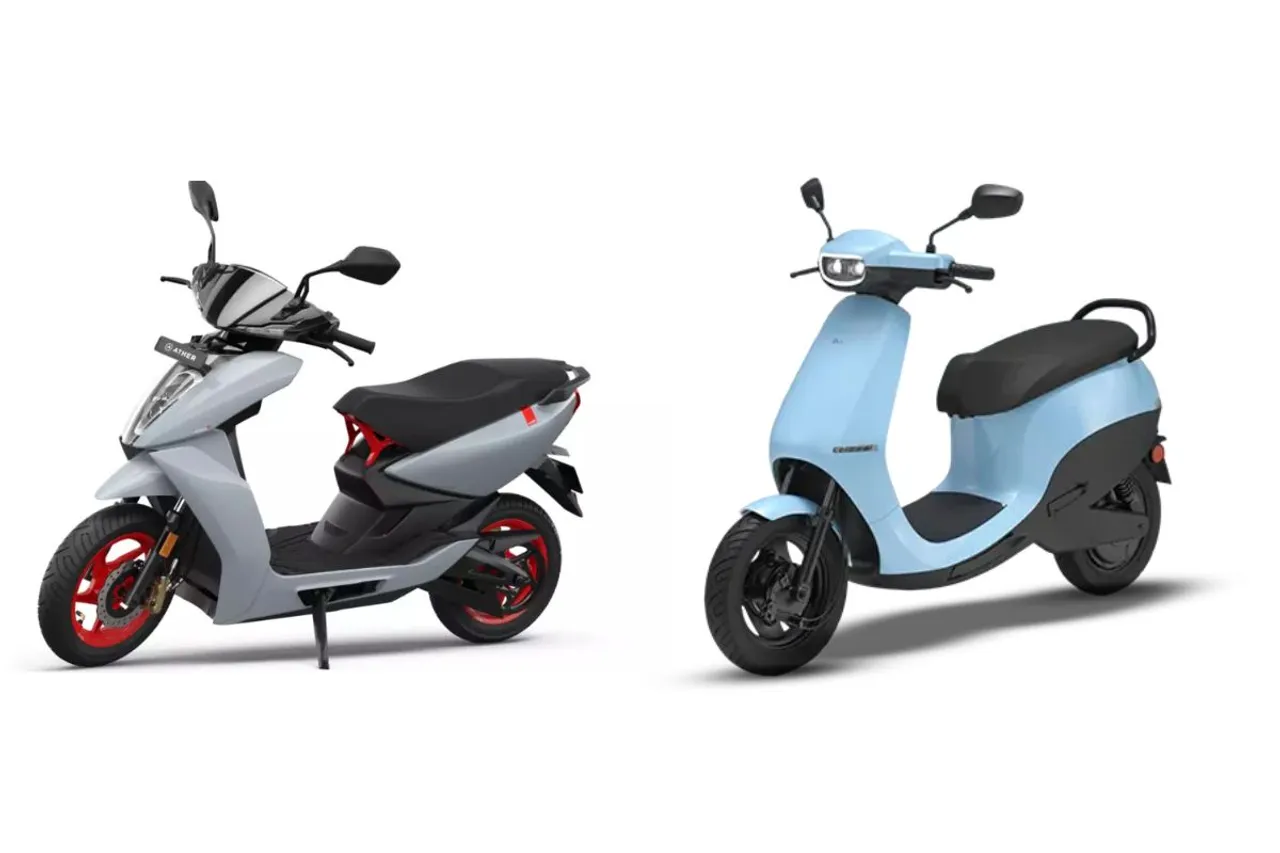 Ather 450S and Ola S1 Air
