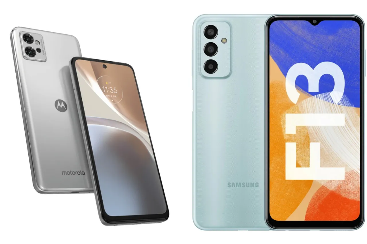 Motorola G32 vs Samsung Galaxy F13