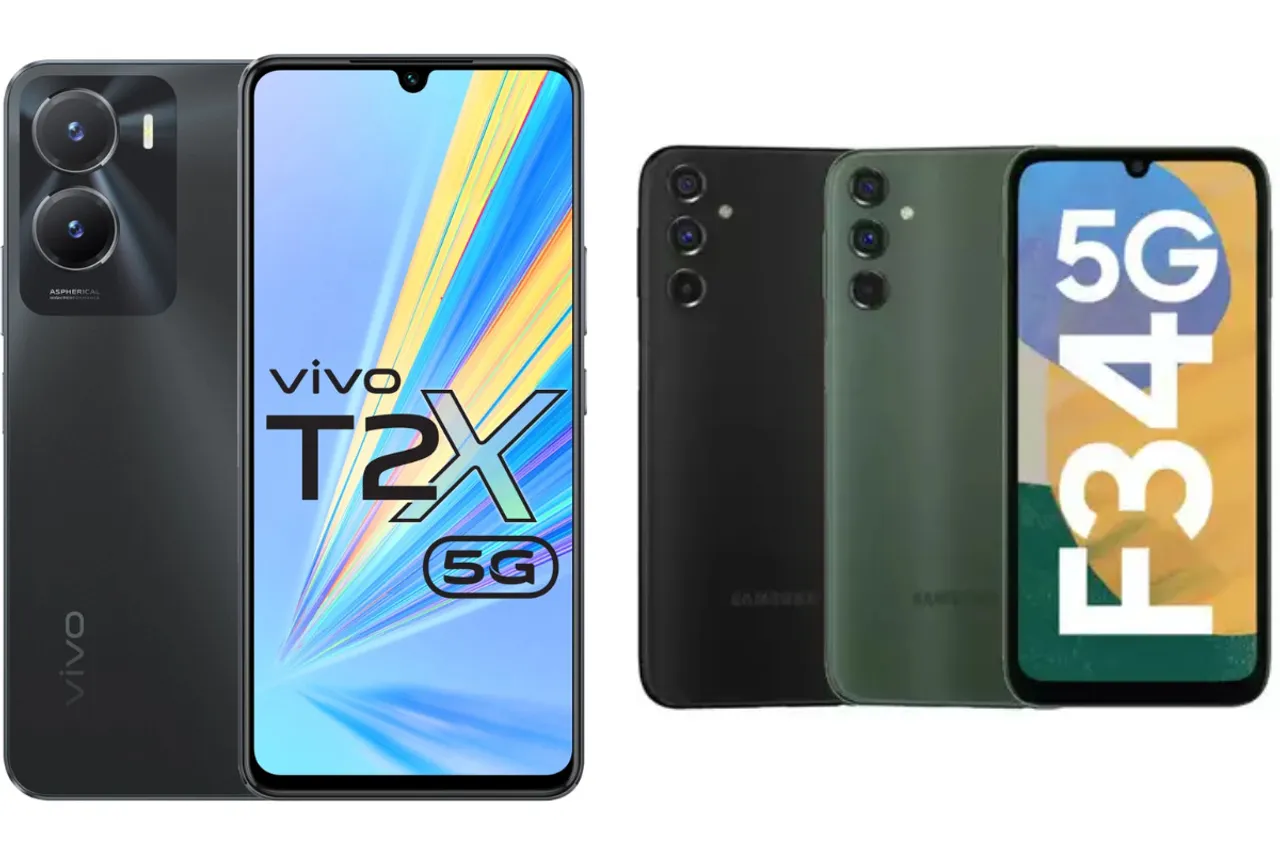 Vivo T2X 5G vs Samsung Galaxy F34 5G