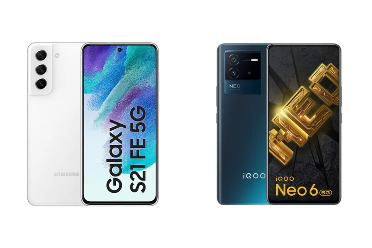 Samsung Galaxy S21 FE vs iQOO Neo 6 5G
