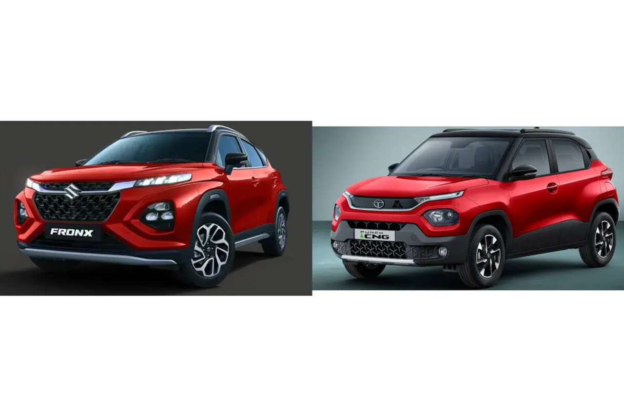 Tata Punch CNG Vs Maruti Suzuki Fronx CNG
