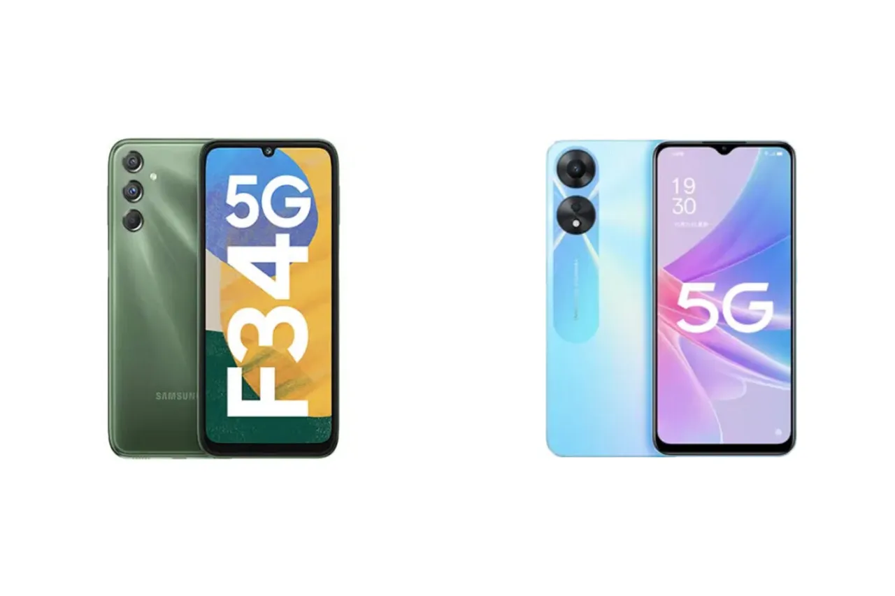 Oppo A58 4G vs Samsung Galaxy F34 5G