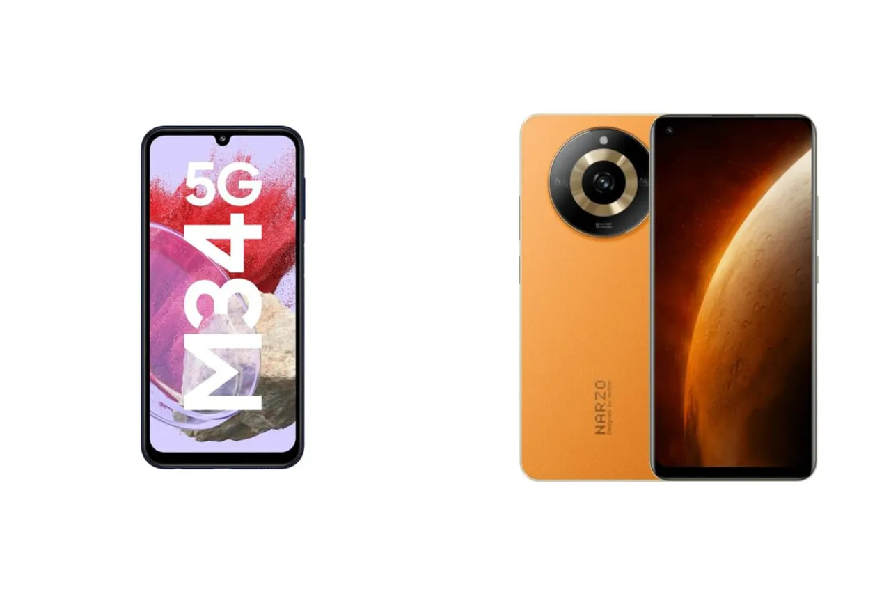 Realme Narzo 60 5G vs Samsung Galaxy M34 5G