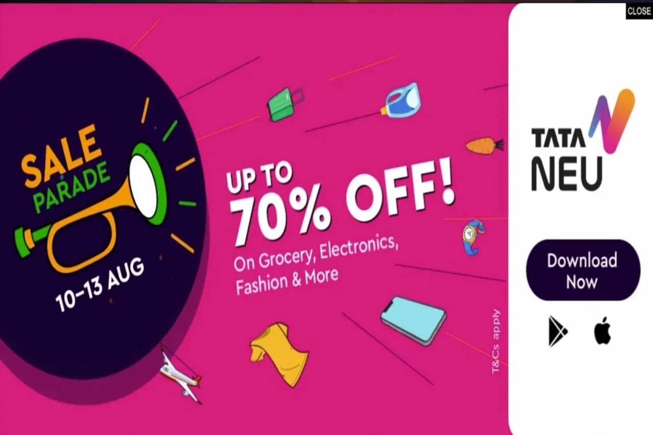 Tata Neu Sale Parade