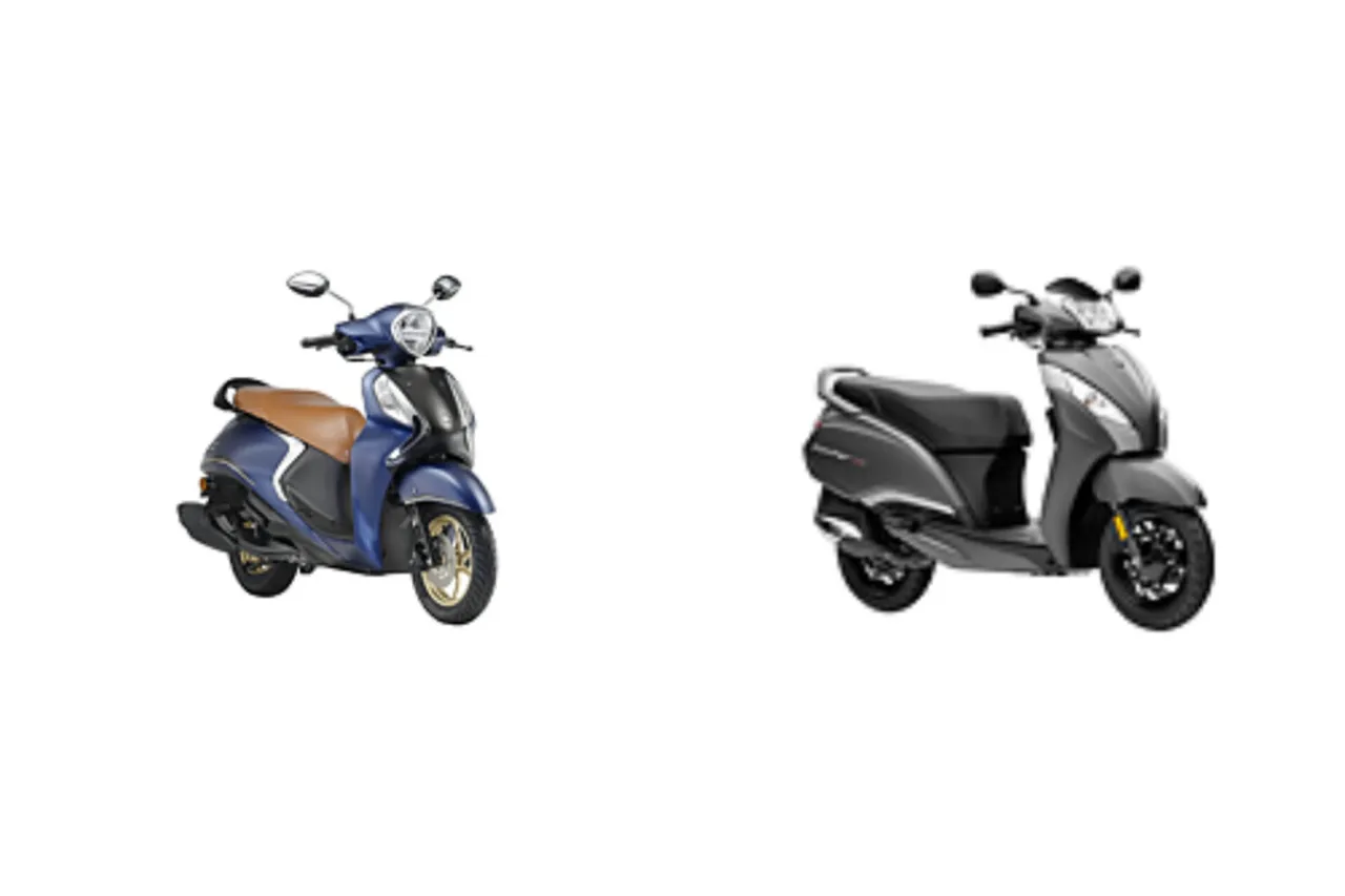 TVS Jupiter 125 vs Yamaha Fascino 125
