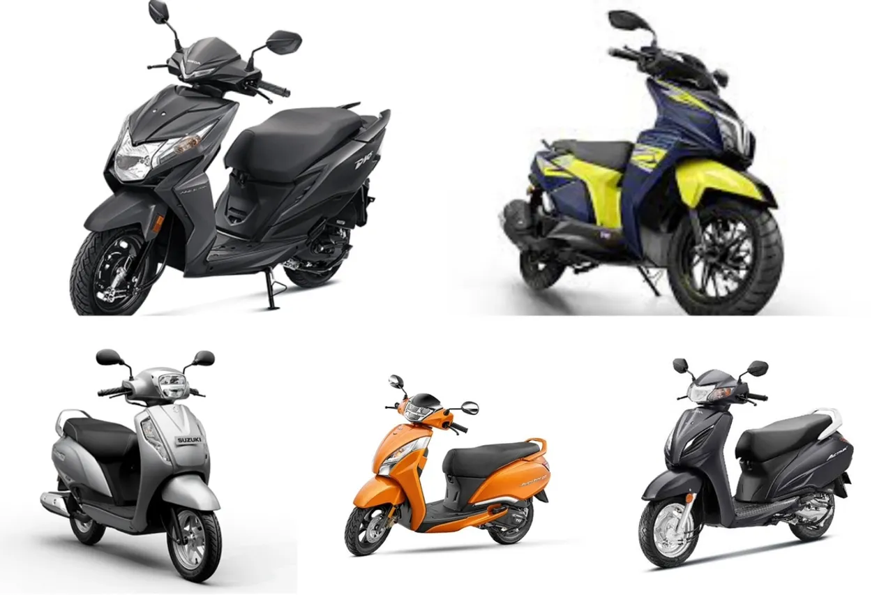 Top 5 best selling scooters in July 2023