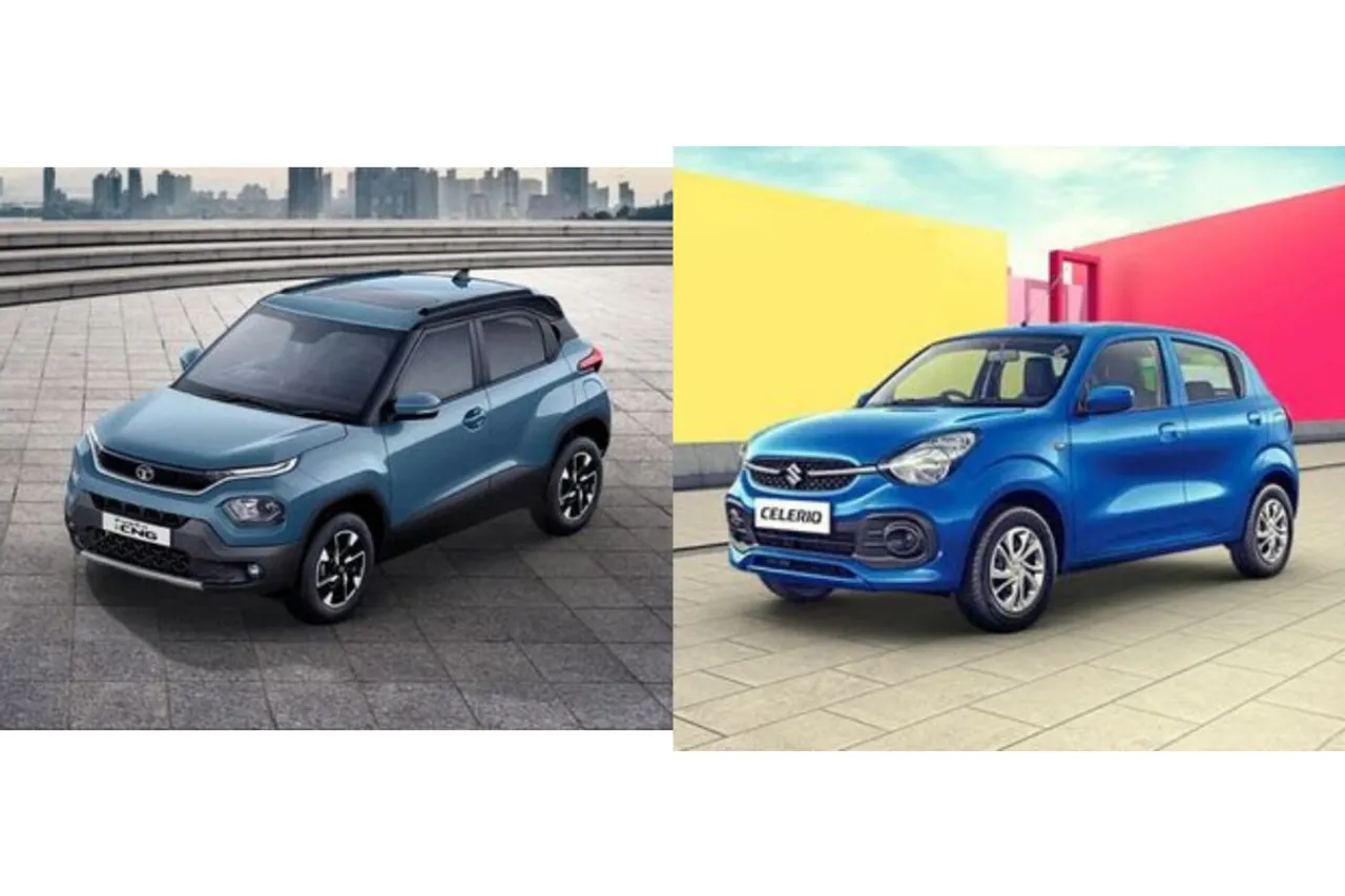 Tata Punch CNG vs Maruti Celerio CNG