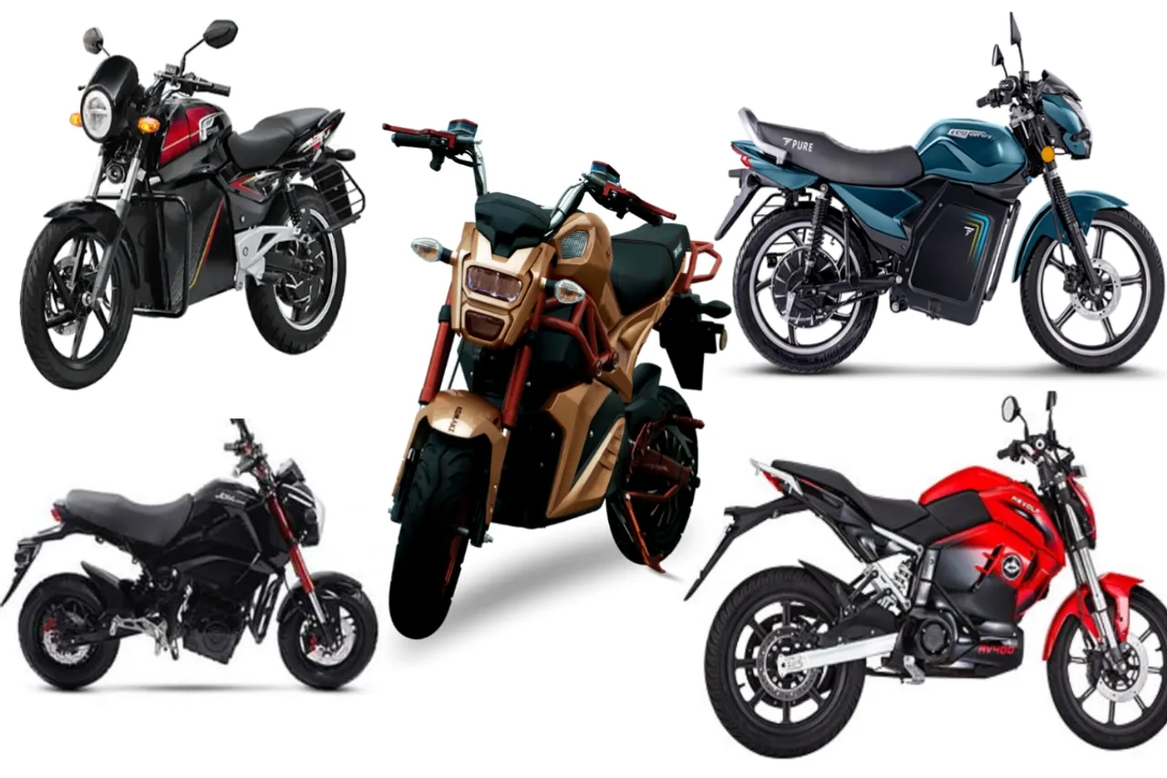 Top 5 EV street bikes under 1.5 lakh