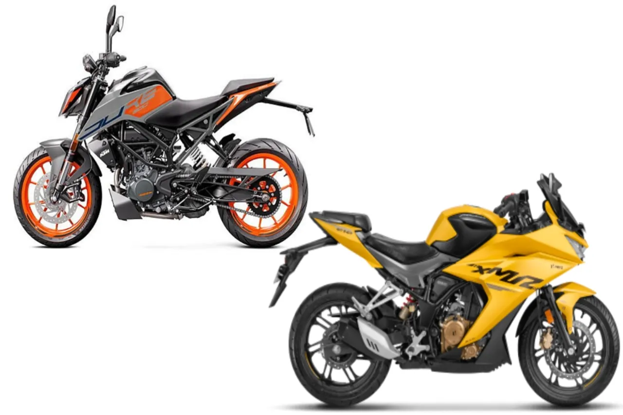 Hero Karizma XMR vs KTM 200 Duke