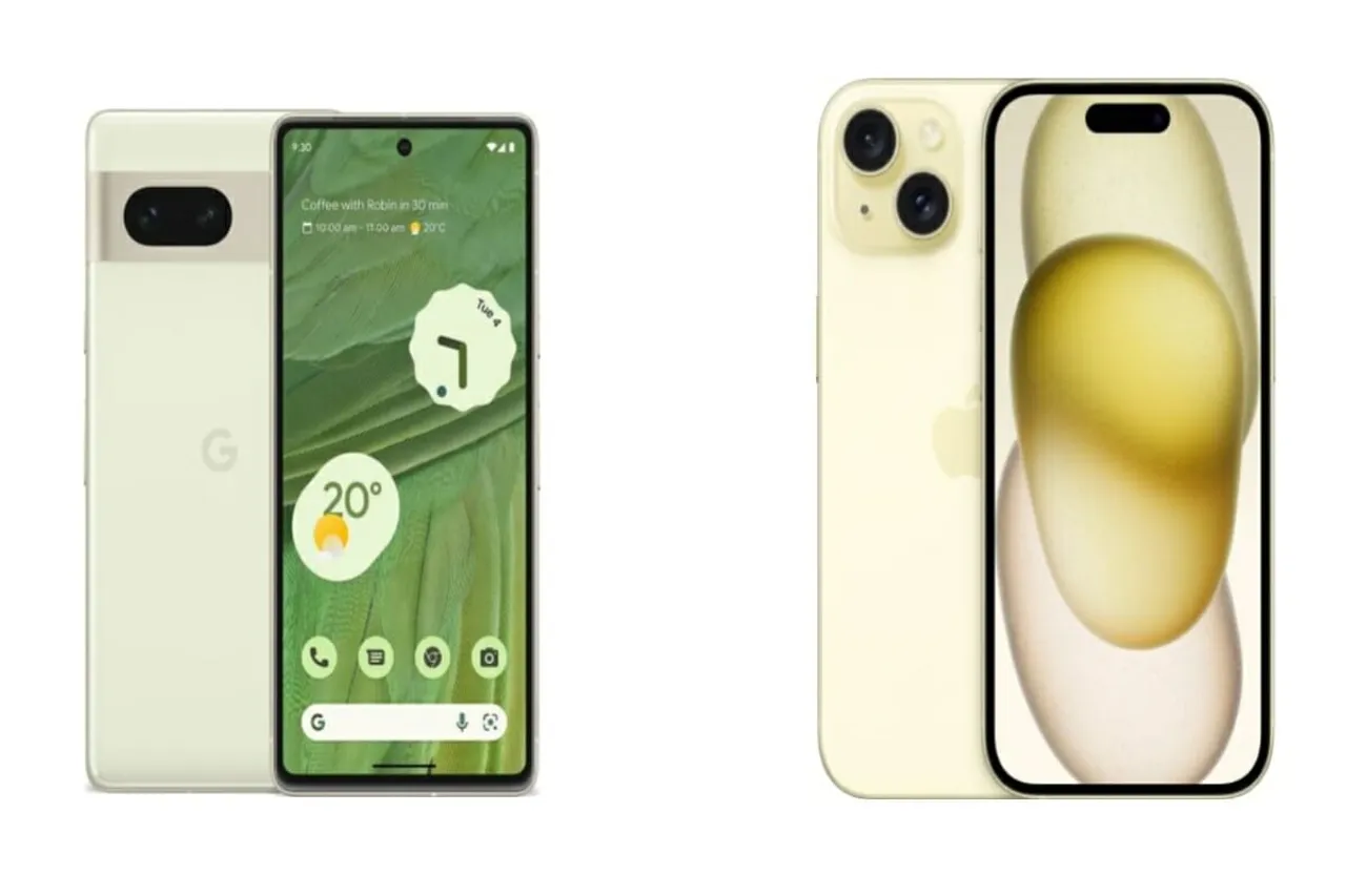 Apple iPhone 15 vs Google Pixel 7