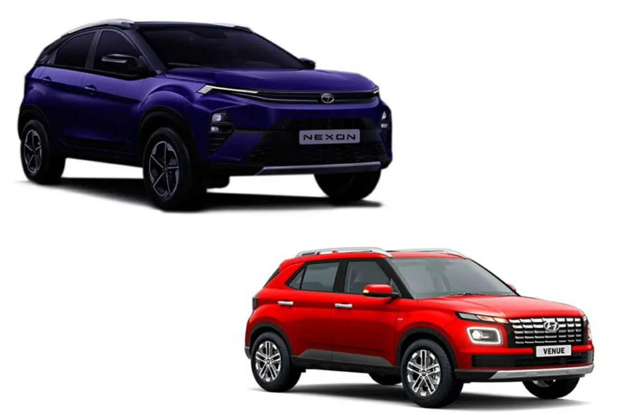 Tata Nexon vs Hyundai Venue