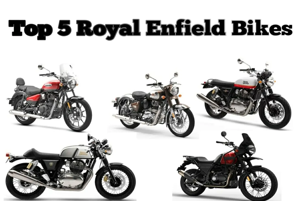 Top 5 Royal Enfield Bikes