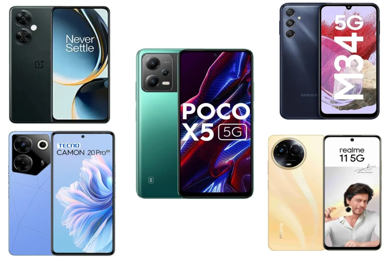 Top 5 smartphones Under 20000