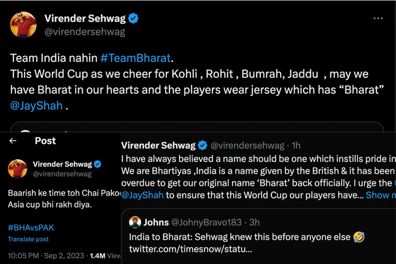 Bharat vs India