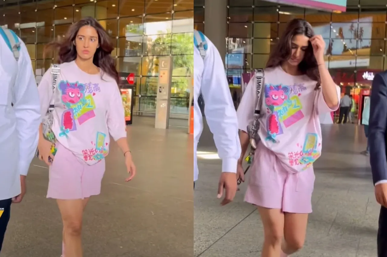 Disha Patani Airport Look