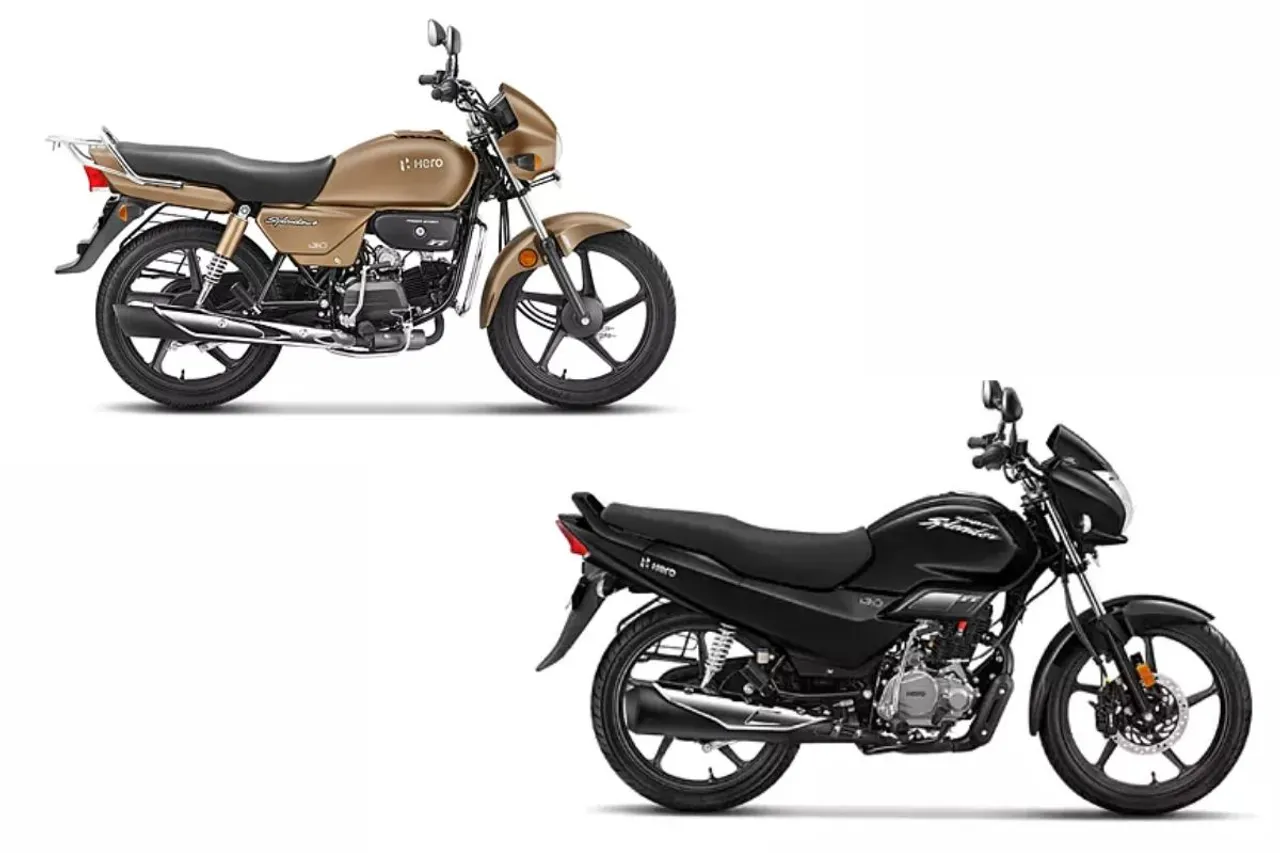 Hero Splendor Plus vs Hero Super Splendor