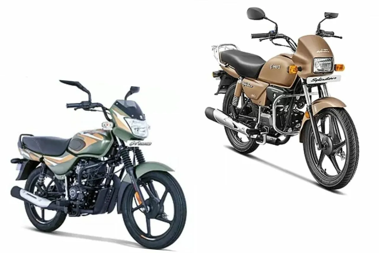Hero Spledor Plus vs Bajaj CT 100