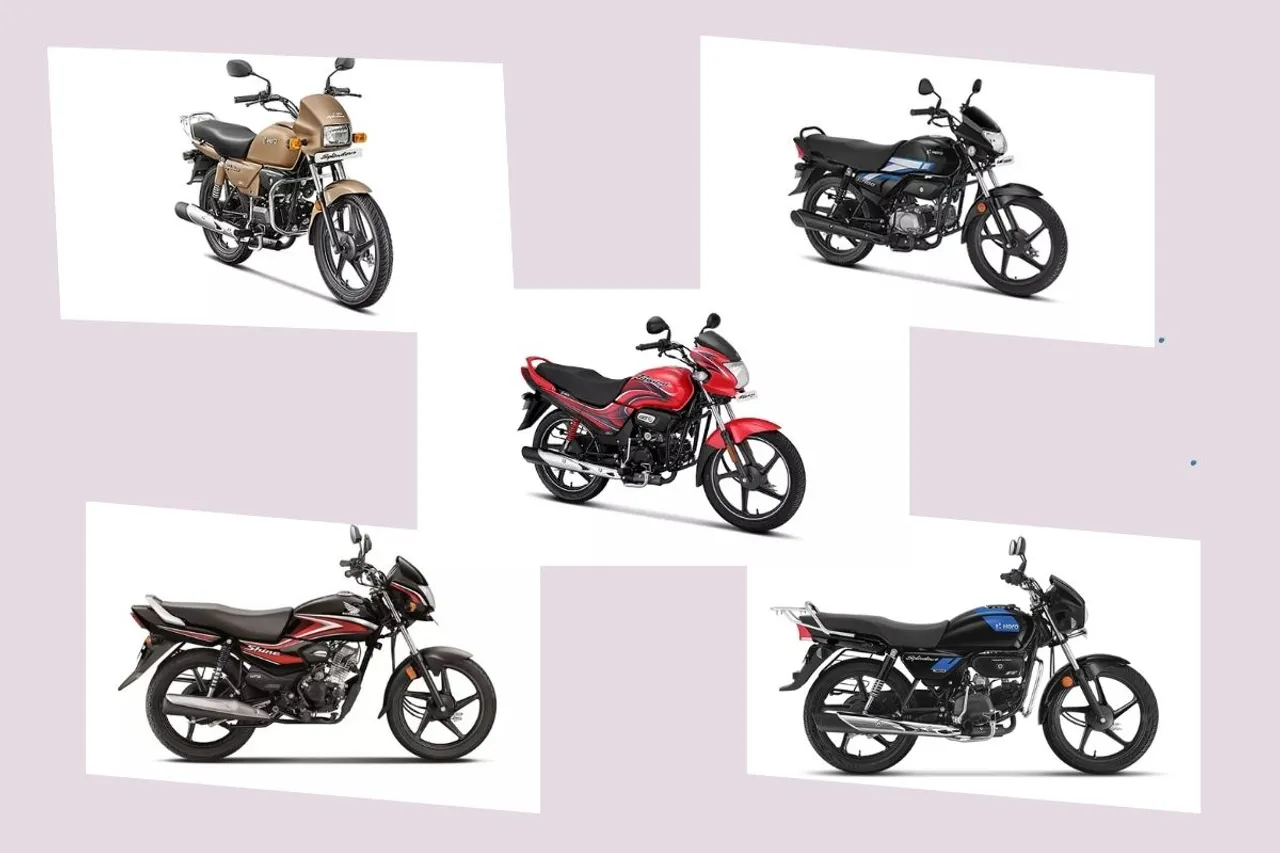 Top 5 100cc Bikes In India