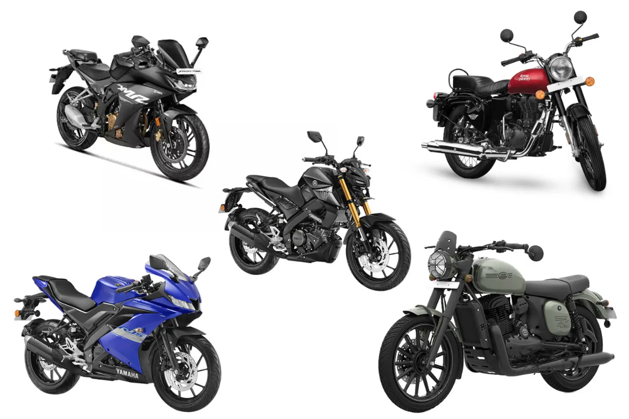 Top 5 Bikes in India